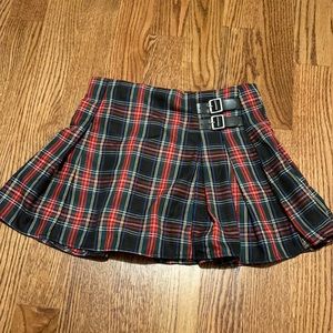 Amazing plaid skirt size 2/4 High waisted pleats